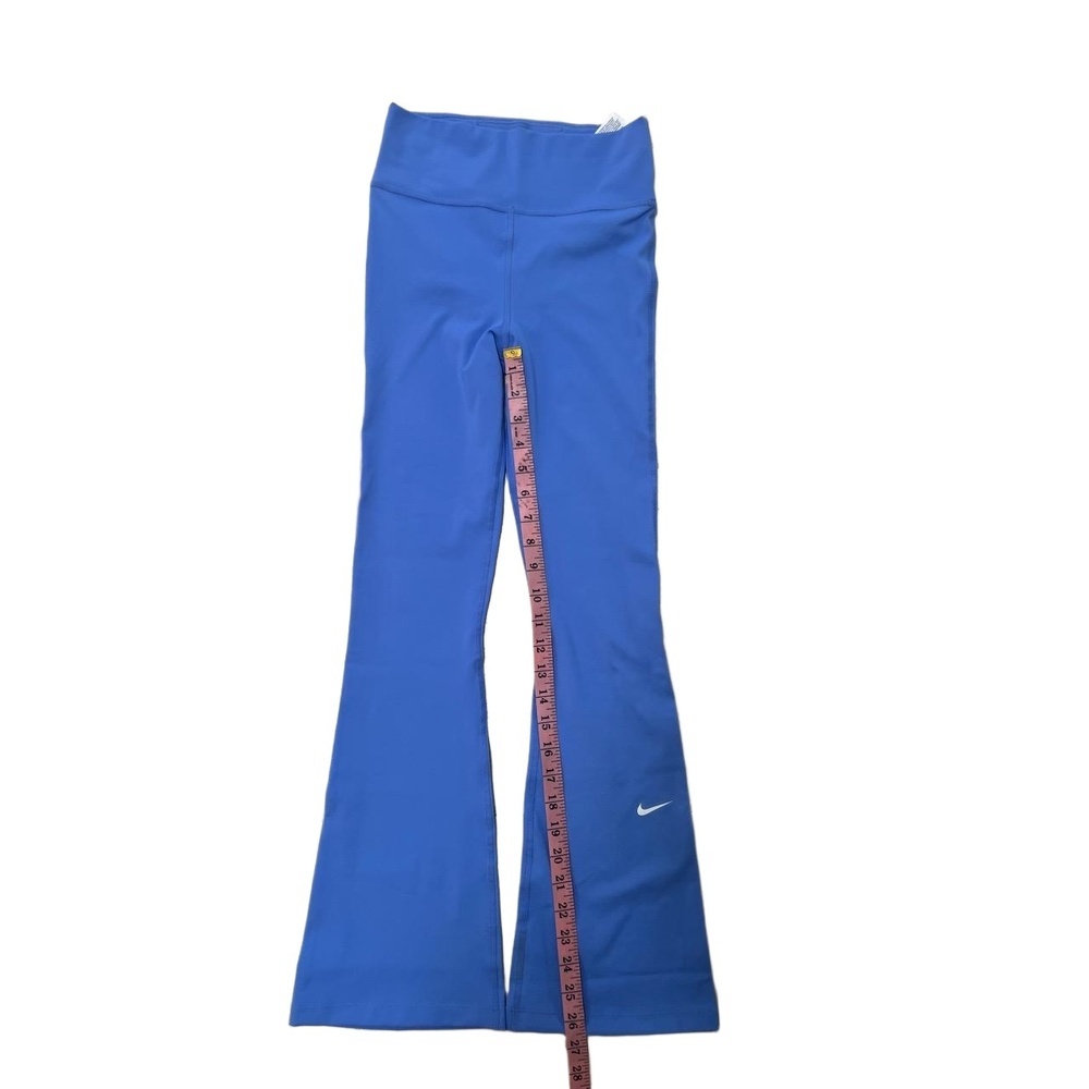NWT Nike Kids' One Girls' Dri-Fit Flared Leggings M Blue High-Waisted DM7682-441 - Picture 8 of 9